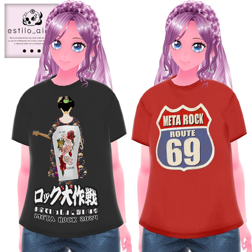 META ROCK 2024 フェスTee