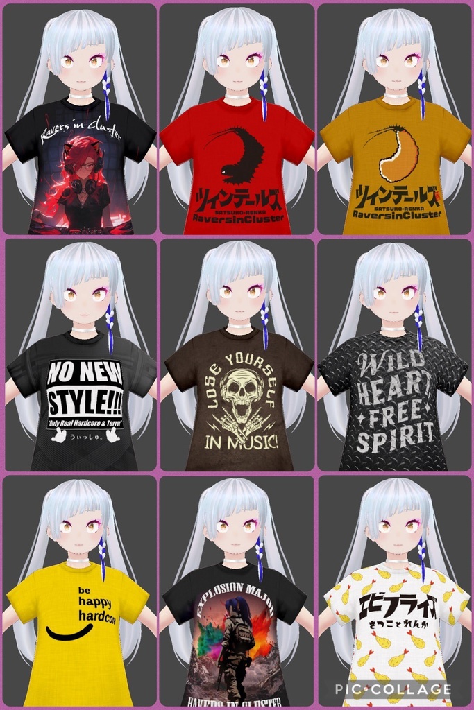 Ravers in Cluster 2024フェスTee