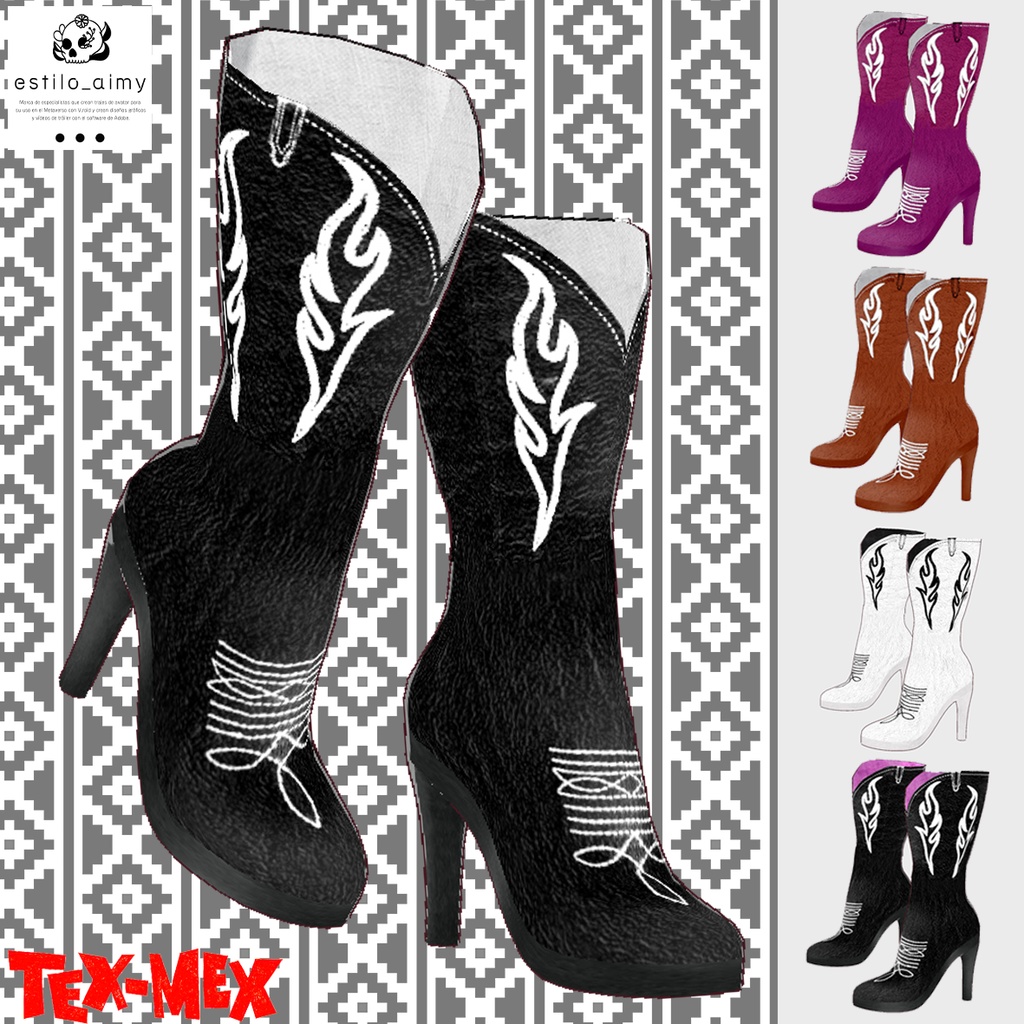 TexMex ウェスタンブーツ