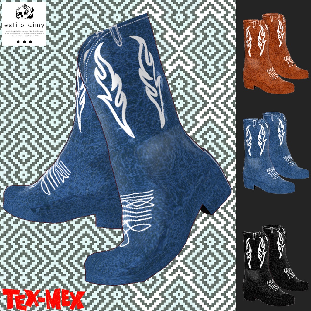 TexMex ウェスタンブーツ