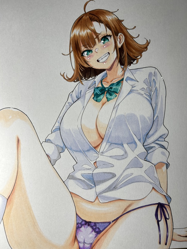僕の生徒はオトナギャル　　色紙イラスト