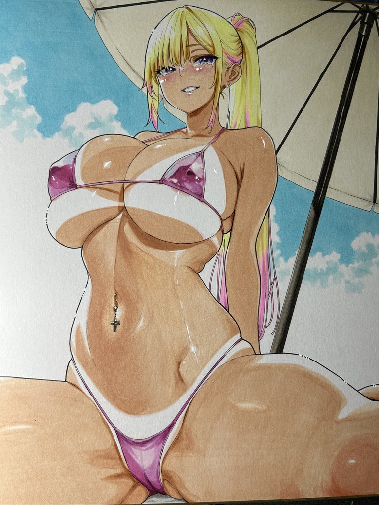 僕の生徒はオトナギャル　イラストサイン色紙