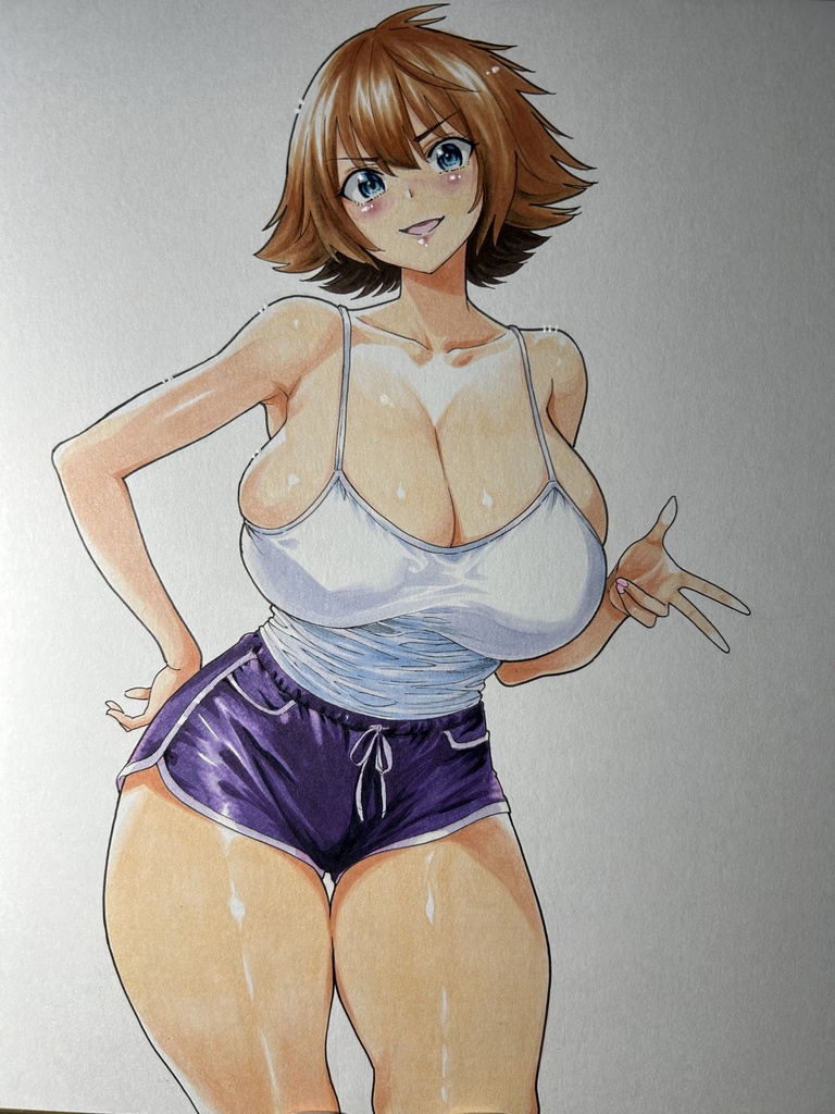 僕の生徒はオトナギャル　イラストサイン色紙