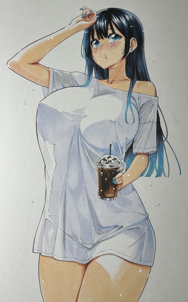 僕の生徒はオトナギャル　イラスト色紙
