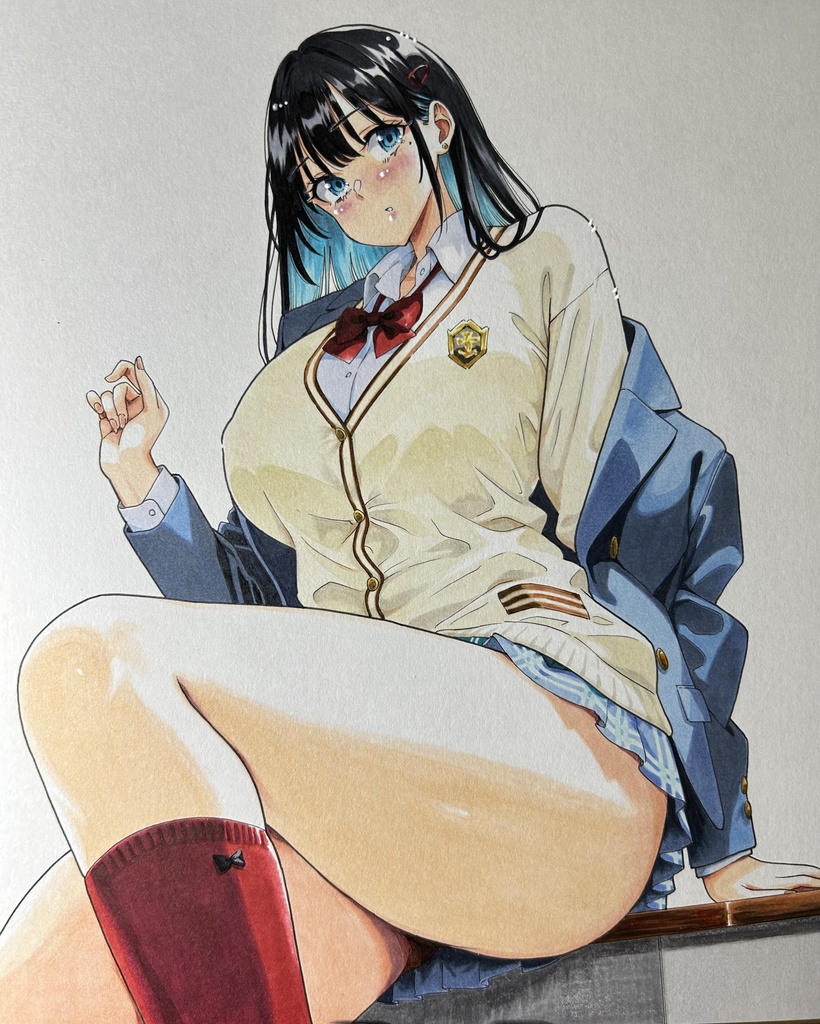 僕の生徒はオトナギャル　イラスト色紙