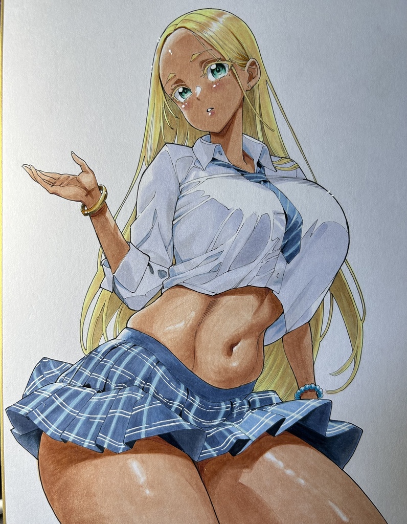 おでこ黒ギャル愛梨