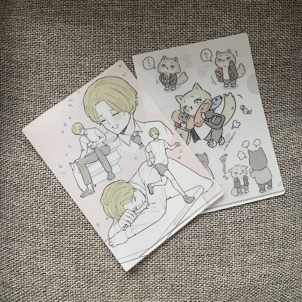 【ほむとび】A5クリアファイル2枚セット
