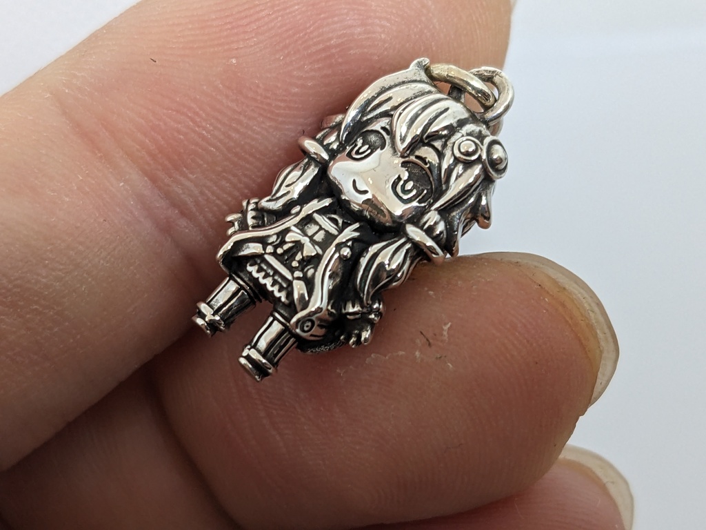 ゆかりさんシルバーペンダント