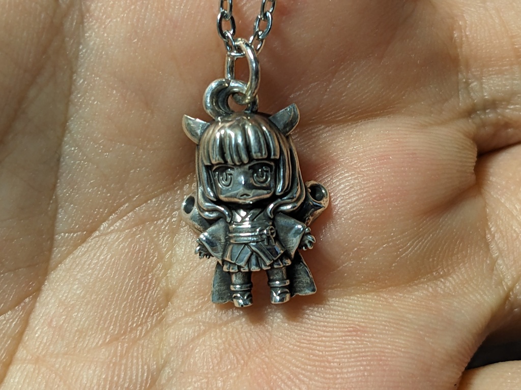 きりたんシルバーペンダント