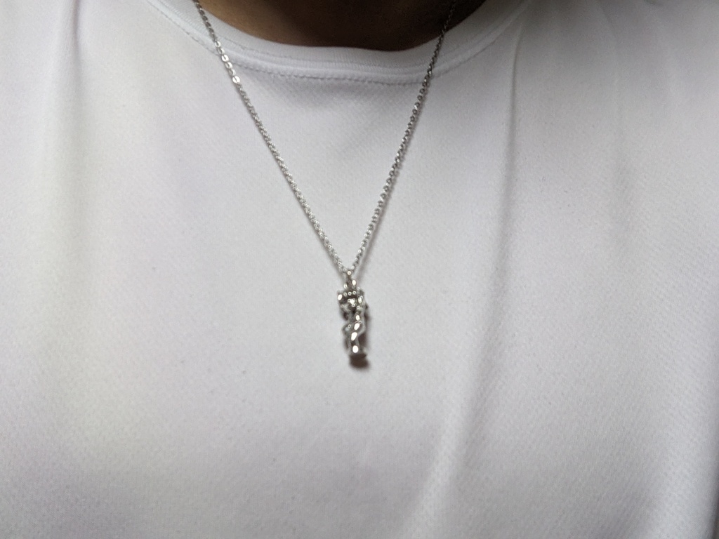 ゆかりさん麗シルバーペンダント