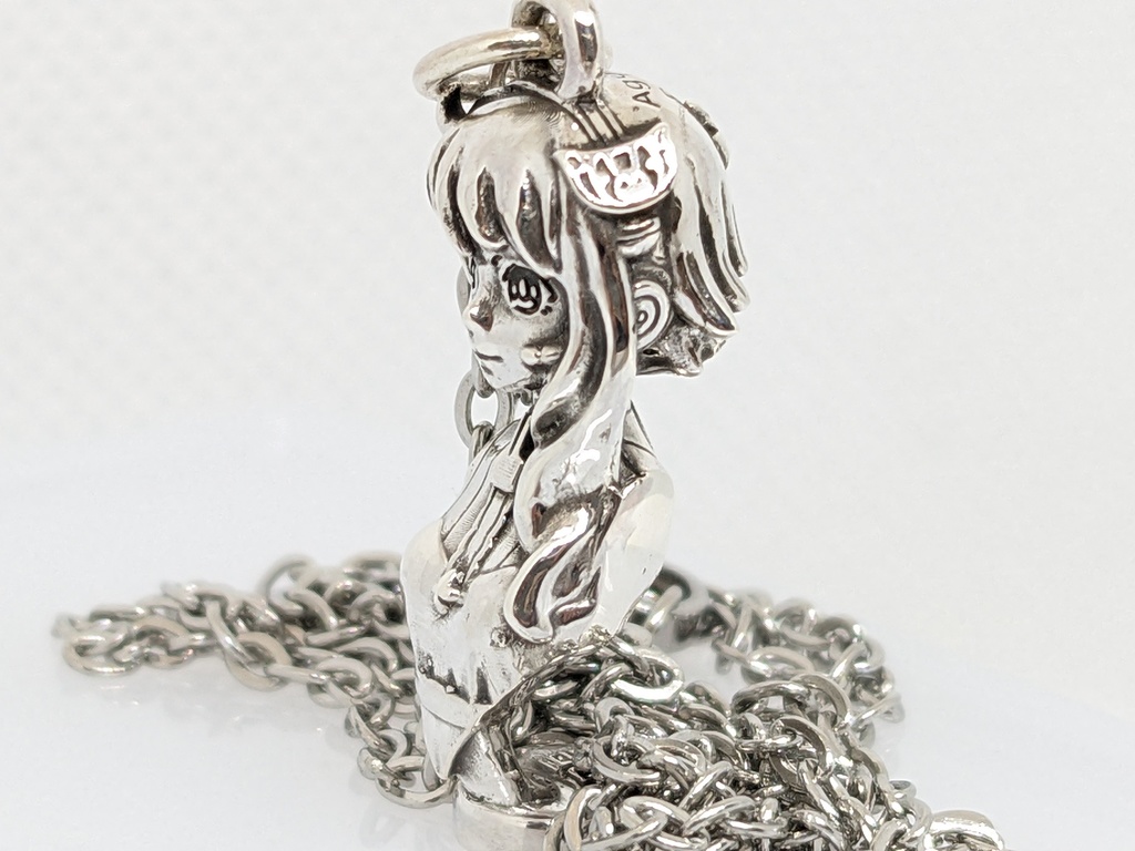 ゆかりさん麗シルバーペンダント