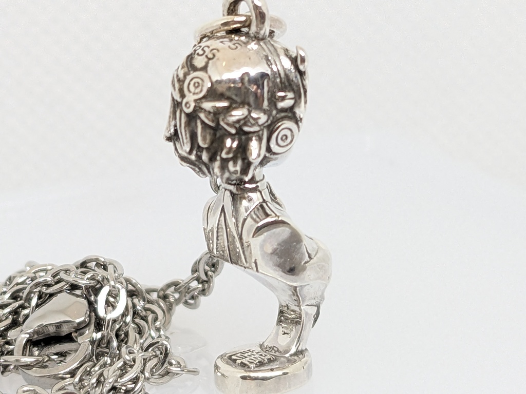 ゆかりさん麗シルバーペンダント