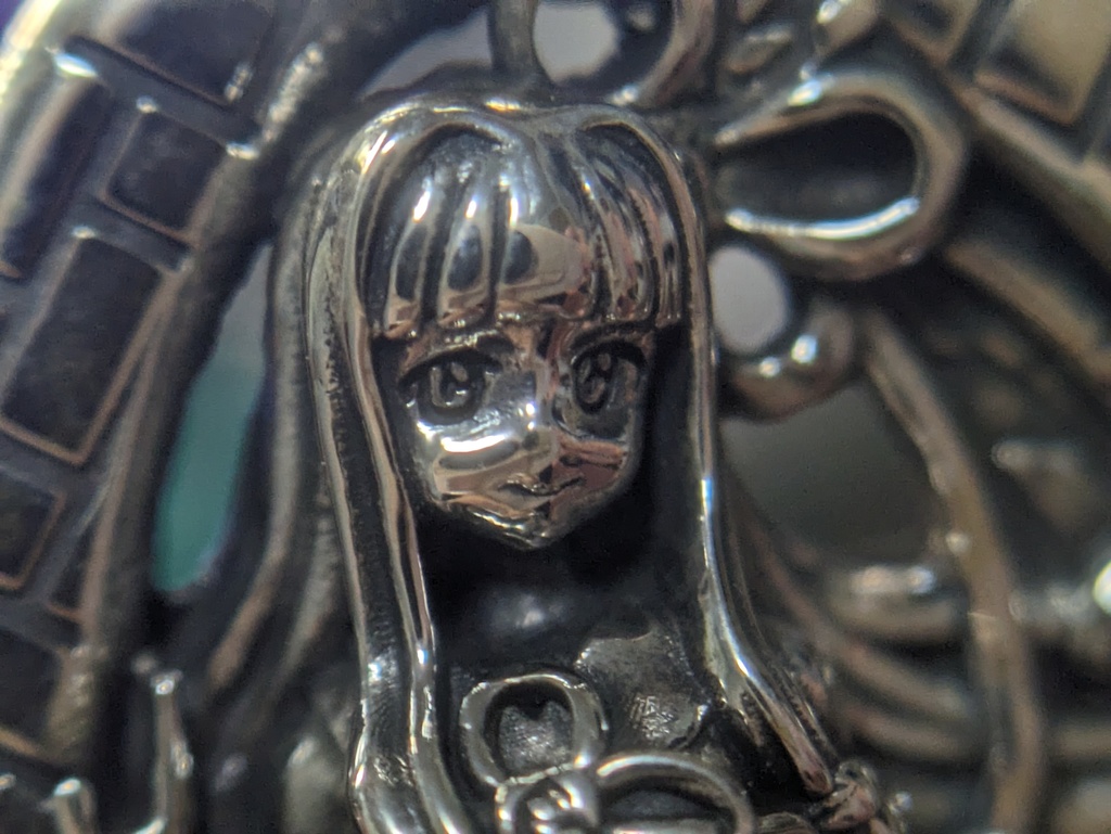 茜ちゃんフレームシルバーペンダント