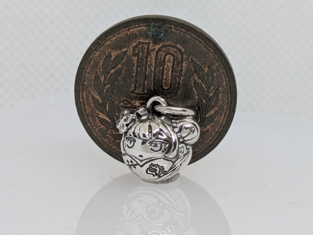 ブルーアーカイブ 竜華キサキ人形シルバーペンダント