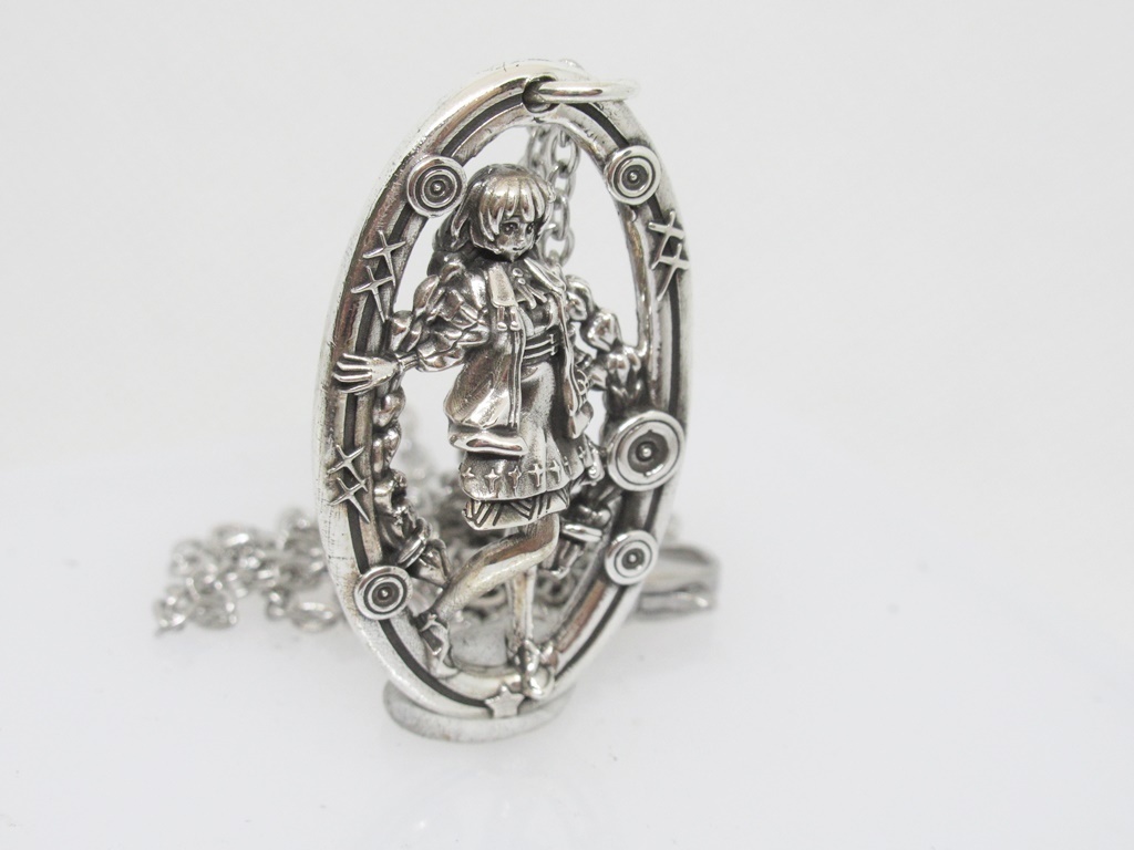 あかりちゃんV6フレームシルバーペンダント