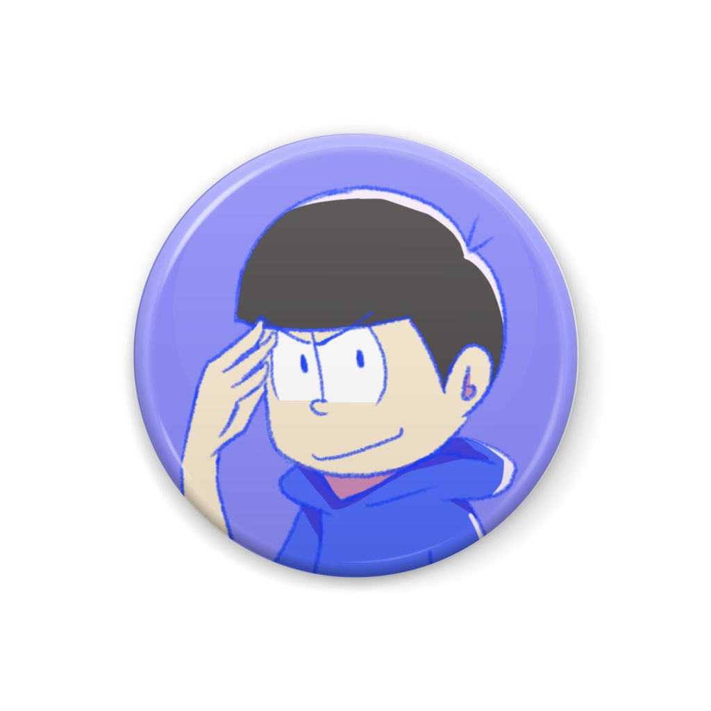 カラ松缶バッジ