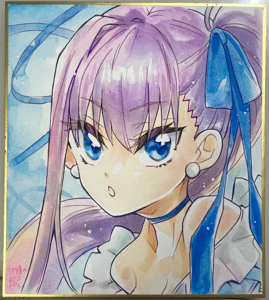 直筆小色紙_fgo 謎のアルターエゴ・Λ
