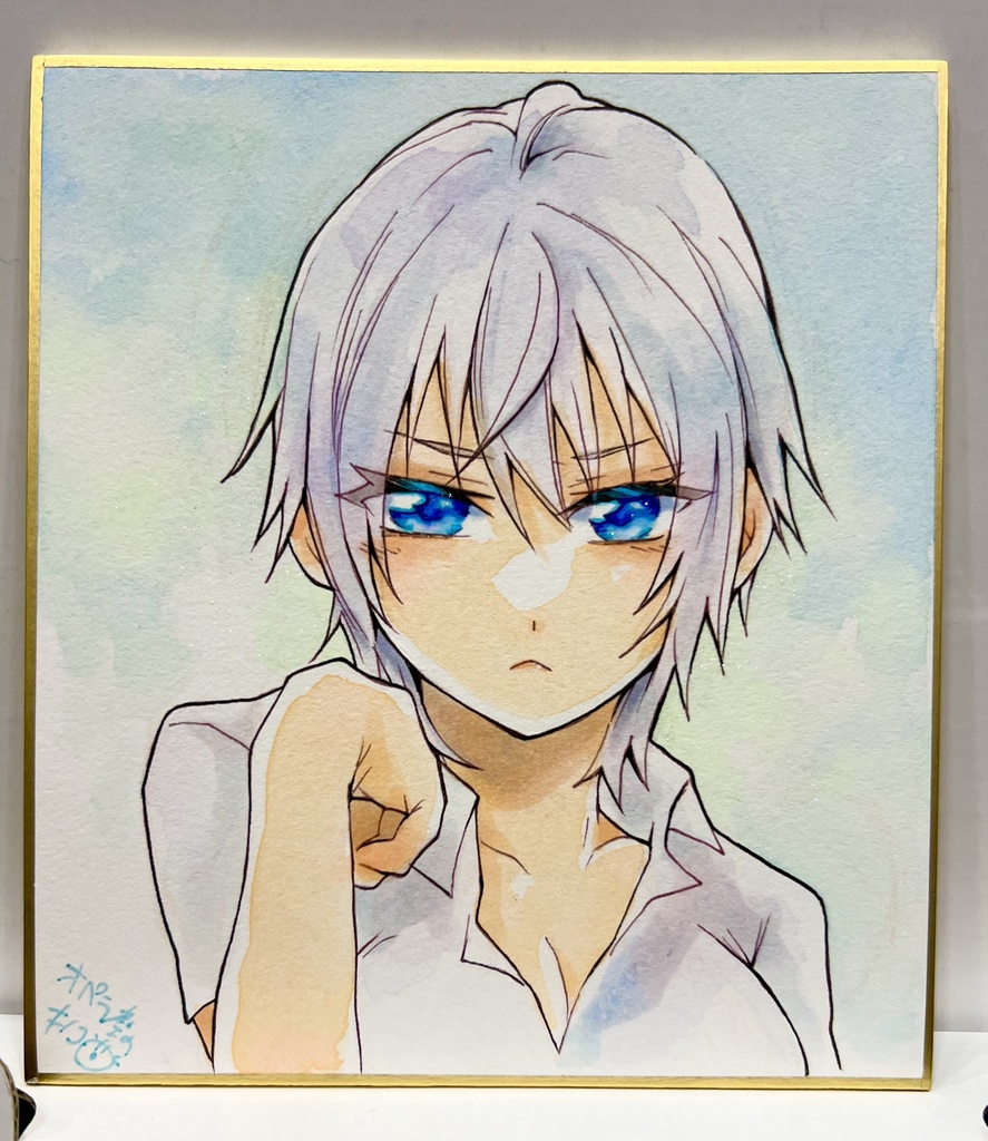直筆原画小色紙n