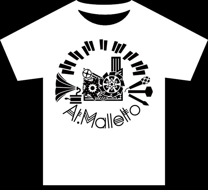 Malletto Tシャツ(白)