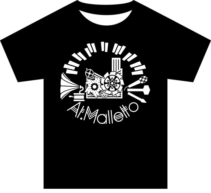 Malletto Tシャツ(黒)
