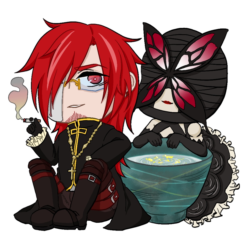 元帥酒呑みアクキー