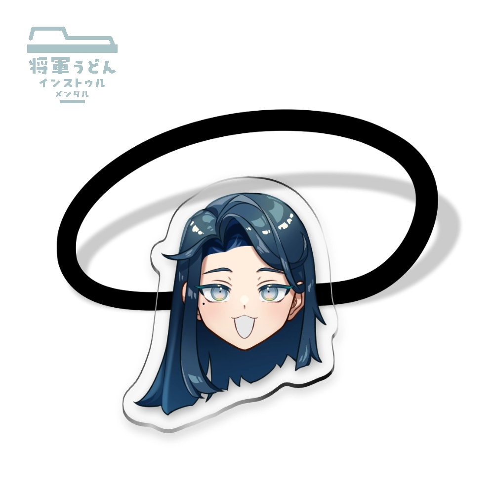 とーごイ洋志 生首ヘアゴム