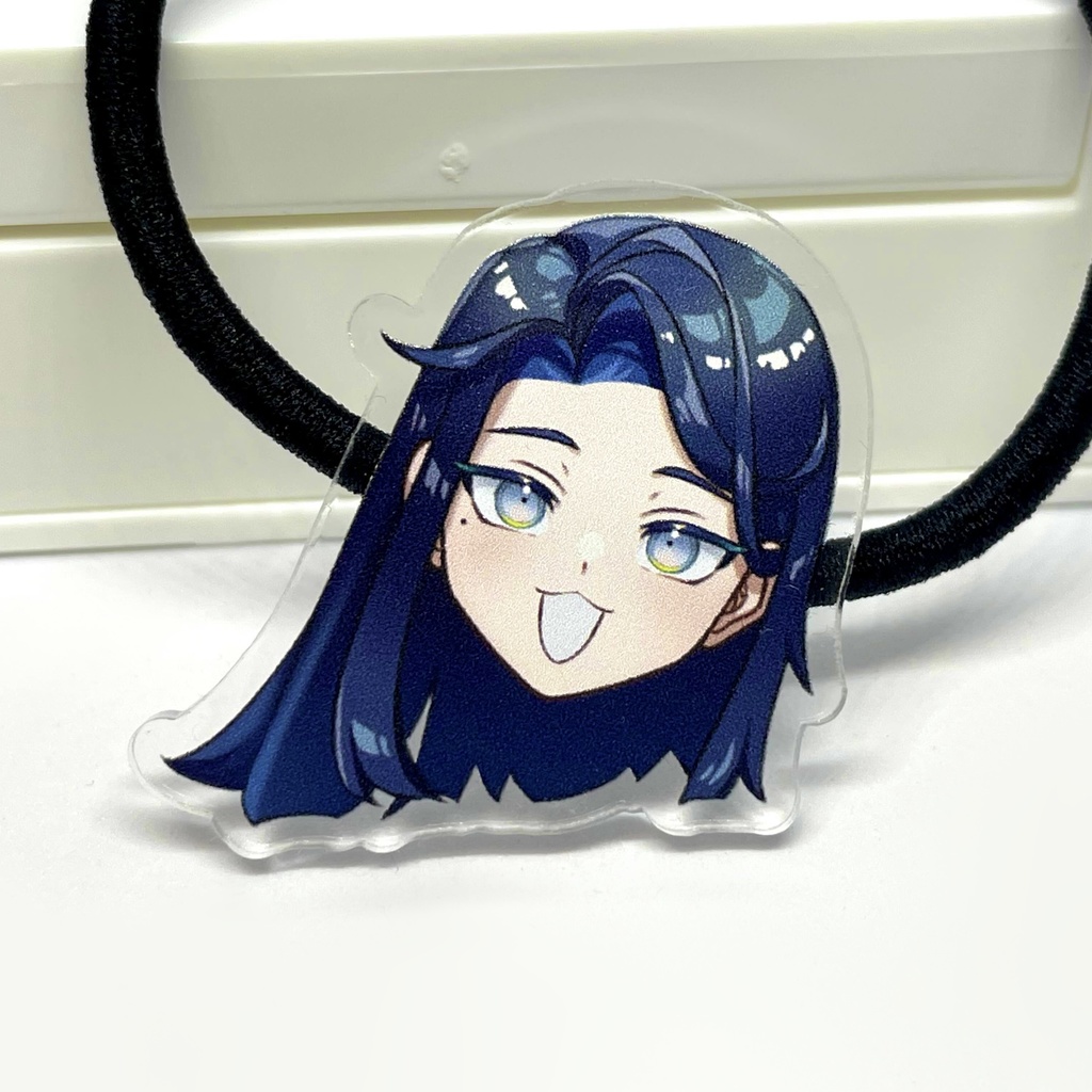 とーごイ洋志 生首ヘアゴム