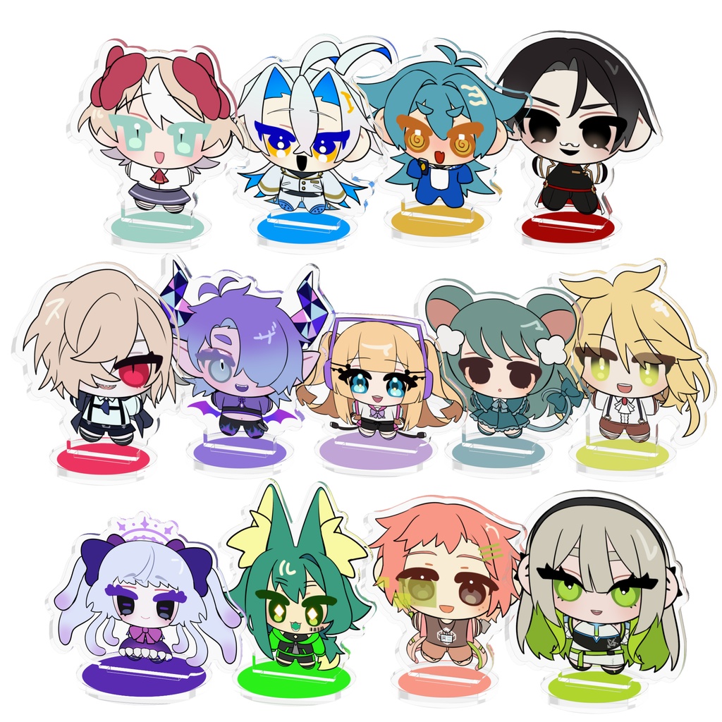 UTAU音源ミニアクリルスタンド【いっぱい:Vol.1】