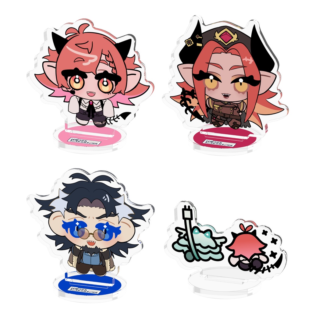 UTAU音源ミニアクリルスタンド【SUInst:Vol.1】