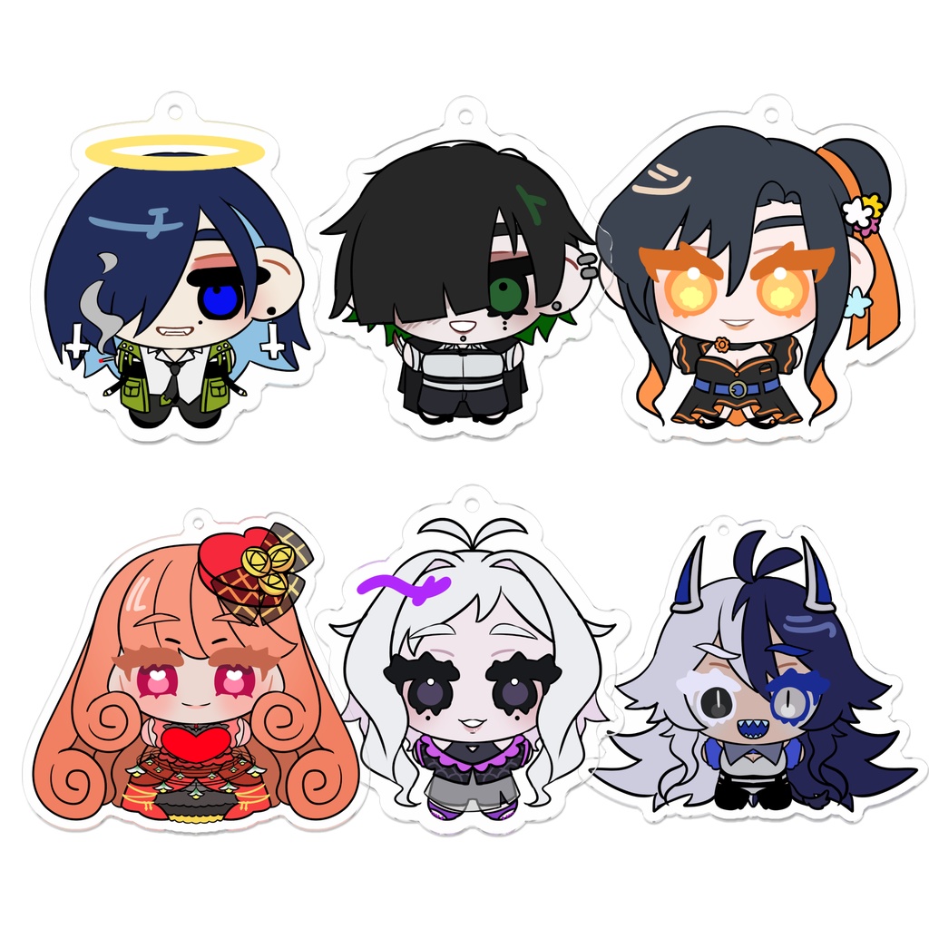 UTAU音源ミニアクリルキーホルダー【お姉さん：Vol.1】