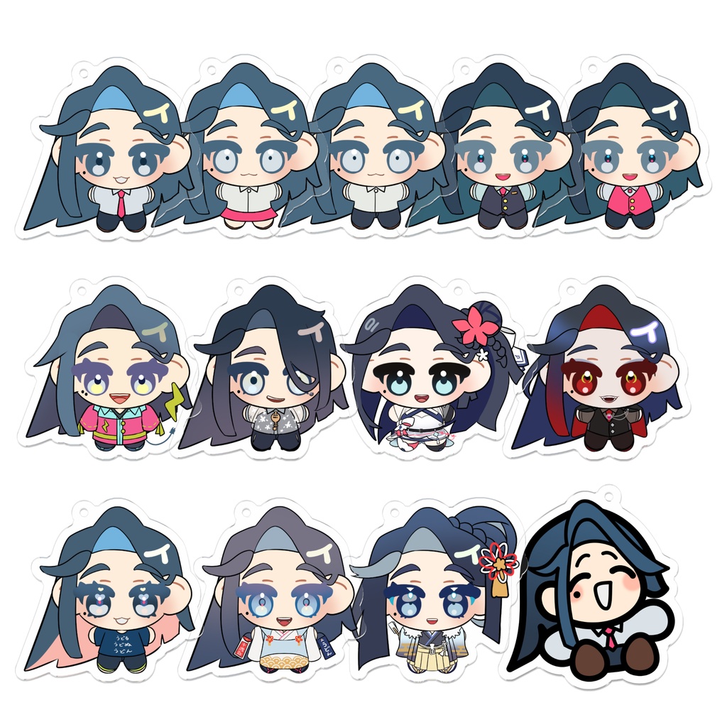 とーごイ洋志ミニアクリルキーホルダー