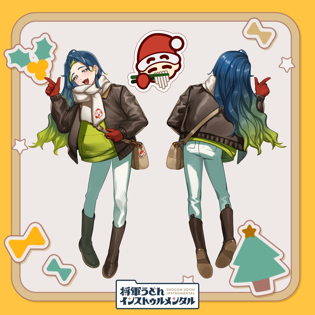 【受注生産】とーごイ洋志とお出かけする冬【アクリルスタンド/お揃いアクキー】