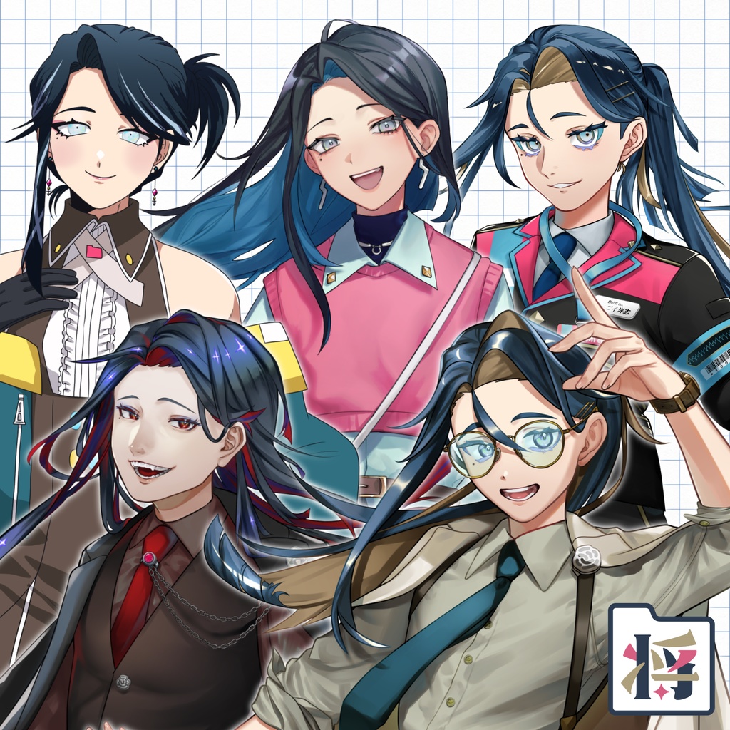 とーごイ洋志 各種立ち絵