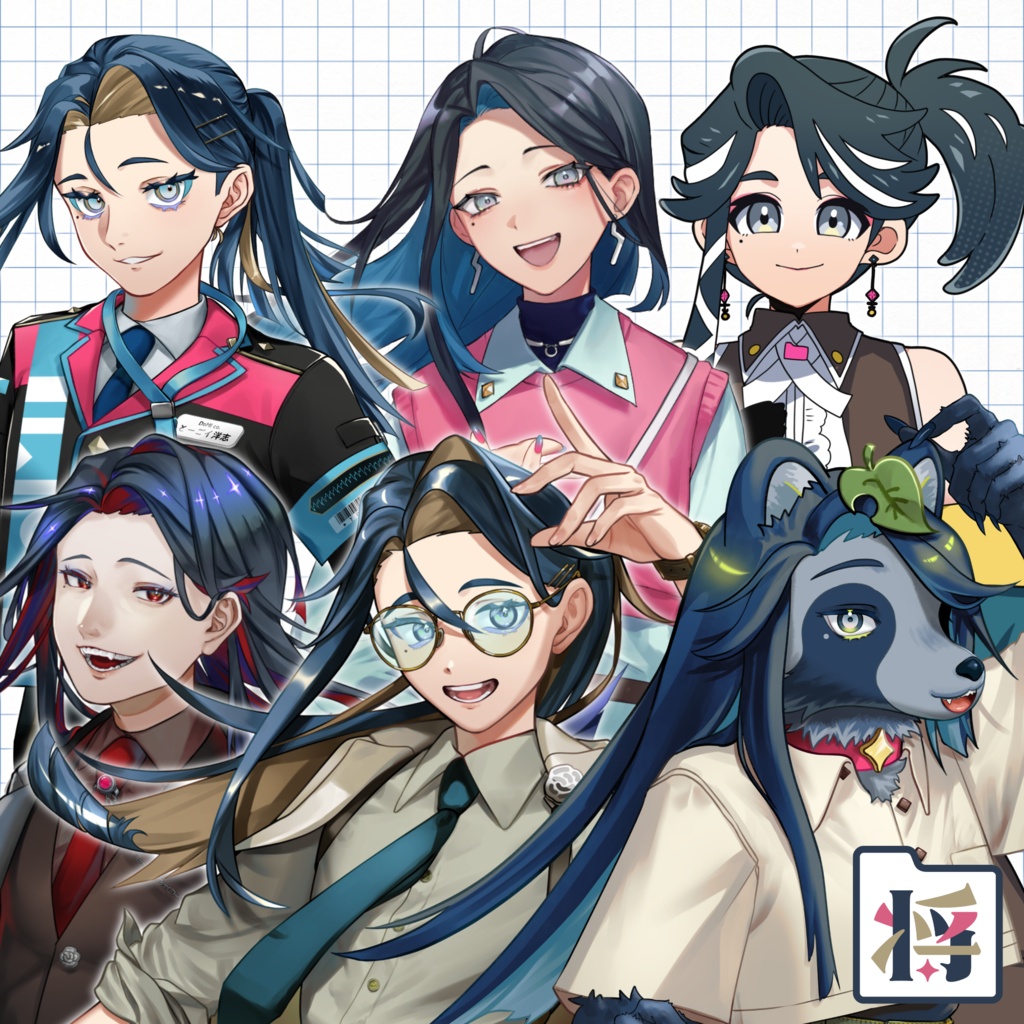 とーごイ洋志 各種立ち絵