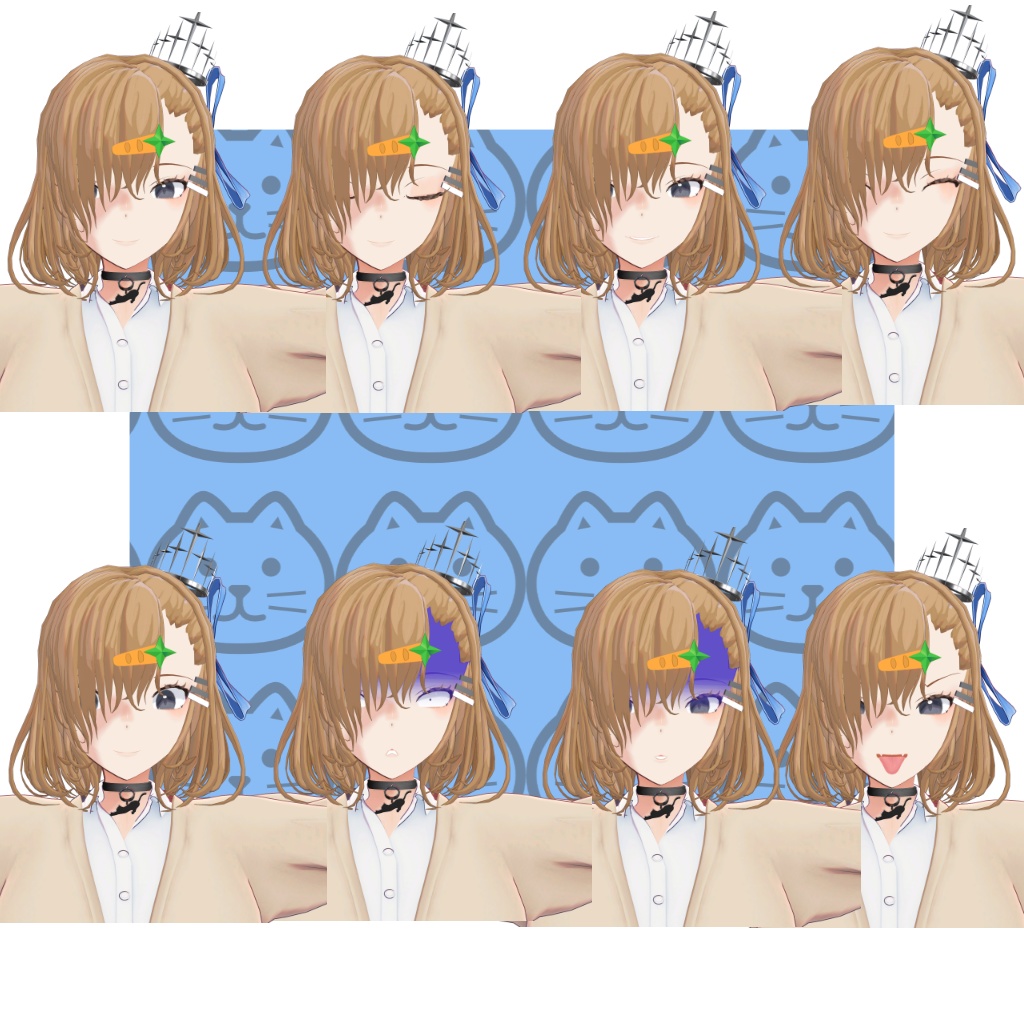 【オリジナル3Dモデル】旅宝しほ