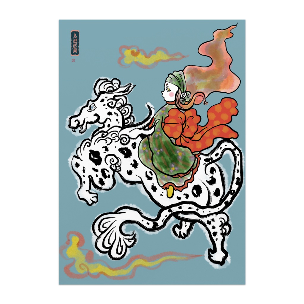 鳥獣戯画ポスター Miacomart Booth