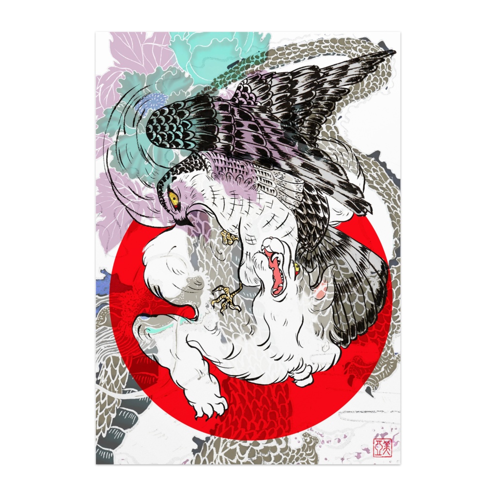 動物浮世絵 Miacomart Booth