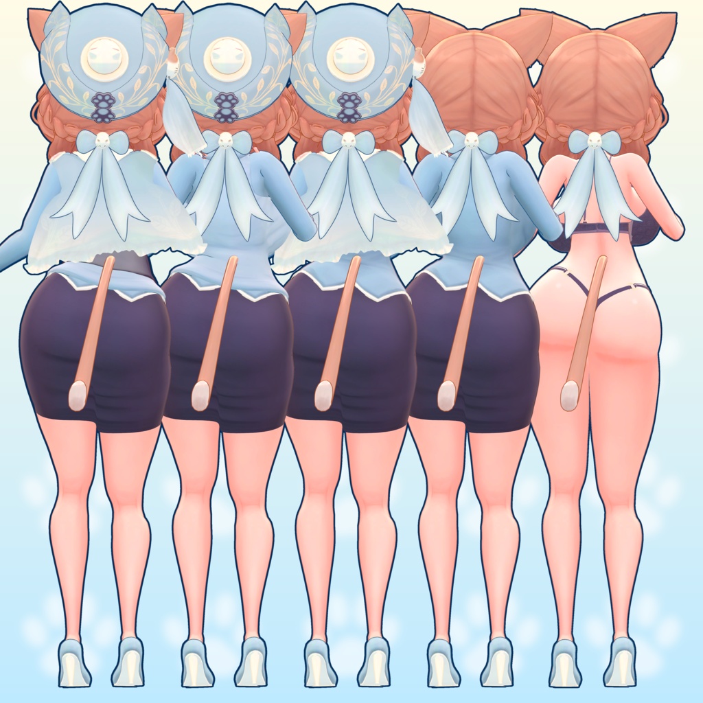 【オリジナル3Dモデル】キャミィ / Cammie