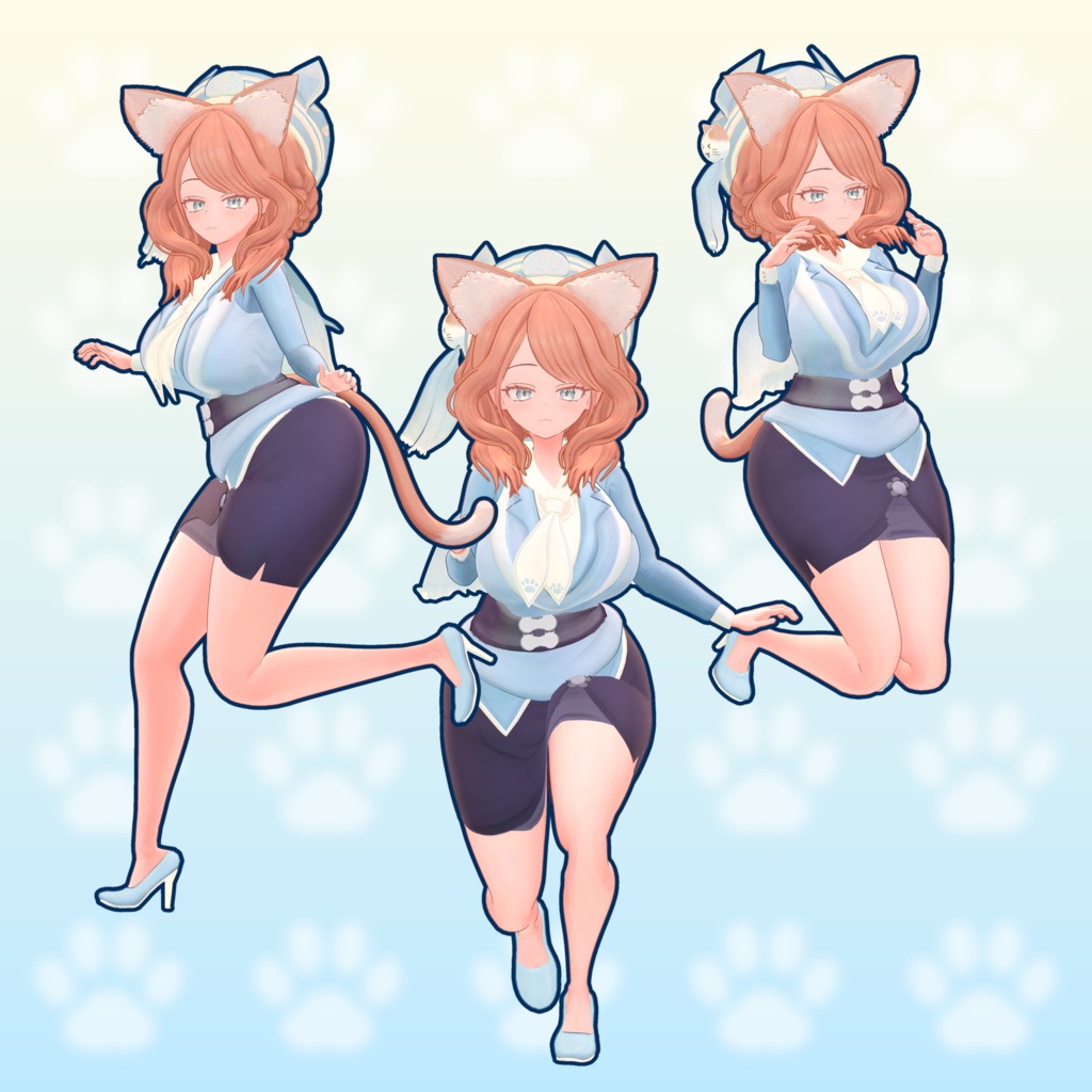 【オリジナル3Dモデル】キャミィ / Cammie