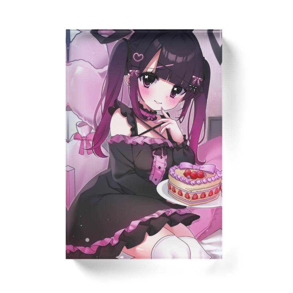 ♡ 砂糖らむ活動1周年記念アクリルブロック ♡