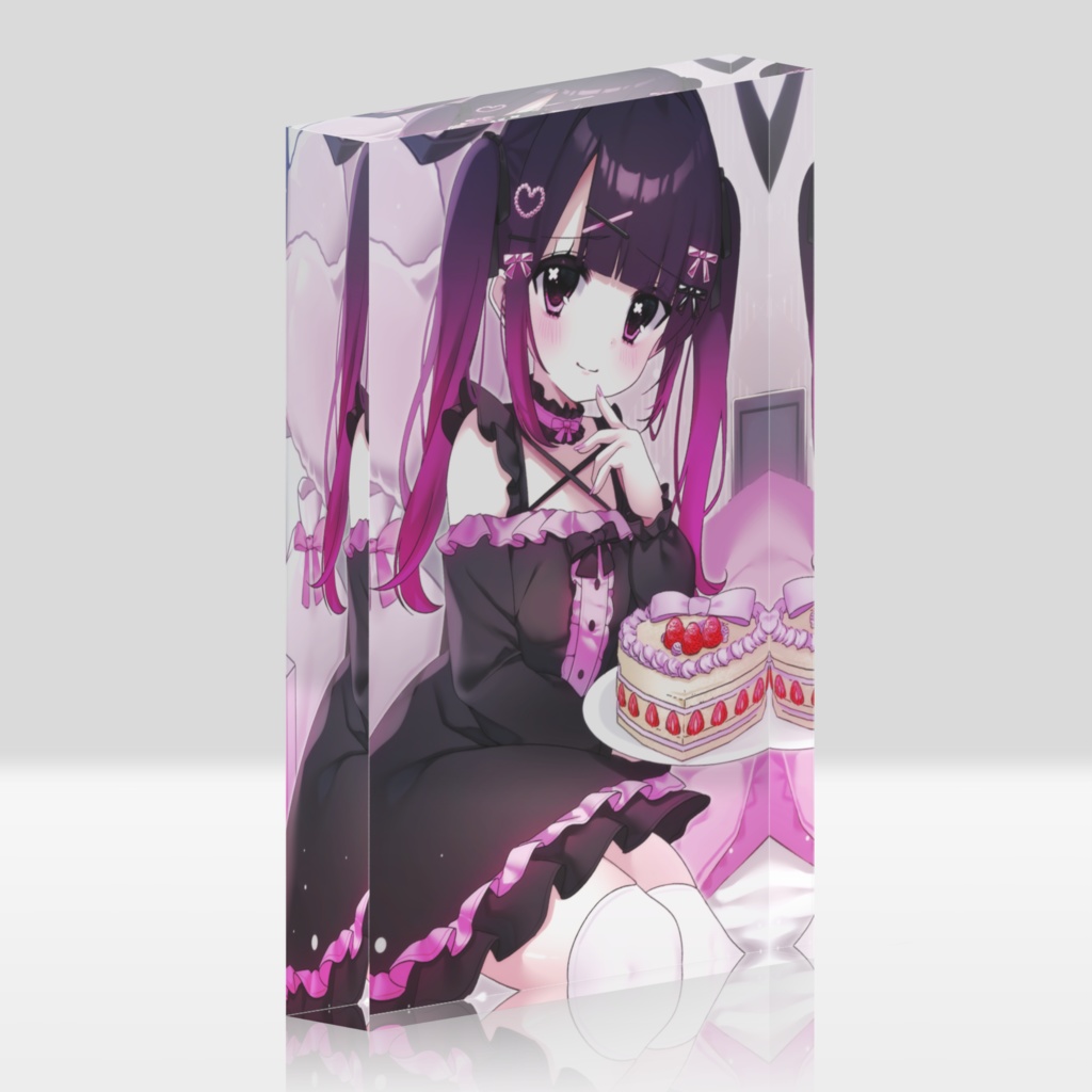 ♡ 砂糖らむ活動1周年記念アクリルブロック ♡