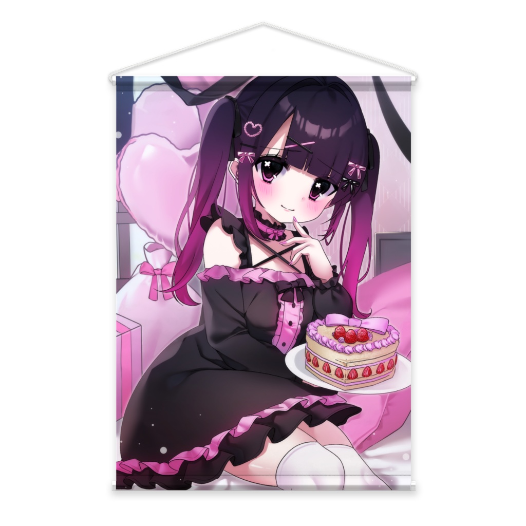 ♡ 砂糖らむ活動1周年記念タペストリー ♡