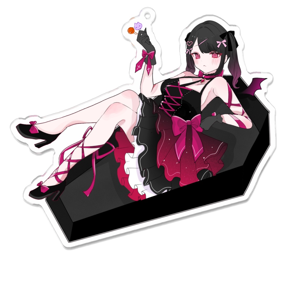 ♡ 砂糖らむハロウィンアクリルキーホルダー ♡