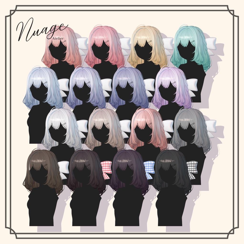 【7 Avatars】 Musubi Hair