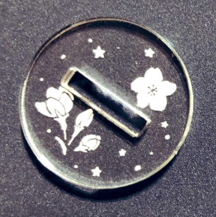 ちゃまとたいちのサクラアクリルスタンド