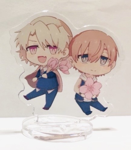 ちゃまとたいちのサクラアクリルスタンド
