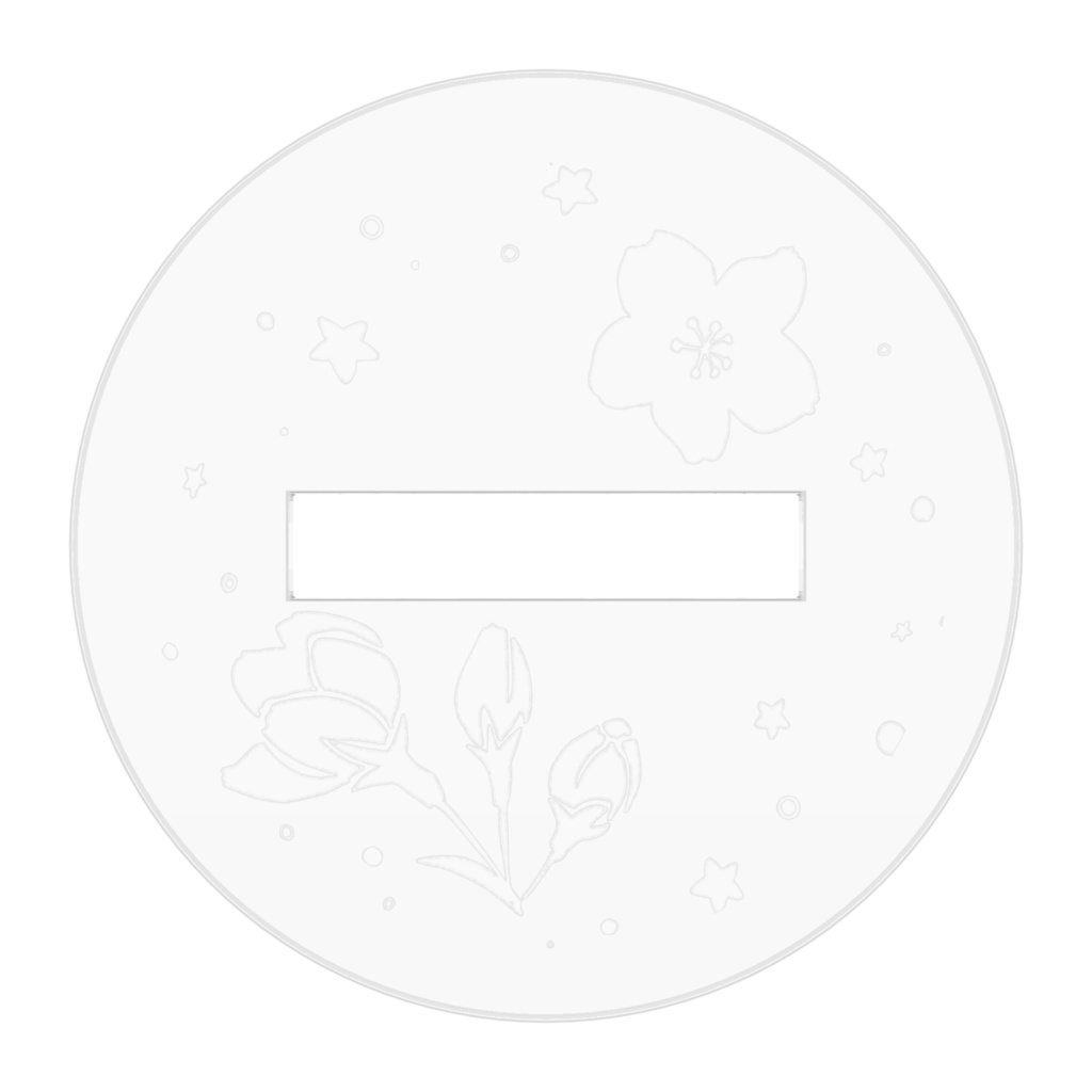 ちゃまとたいちのサクラアクリルスタンド