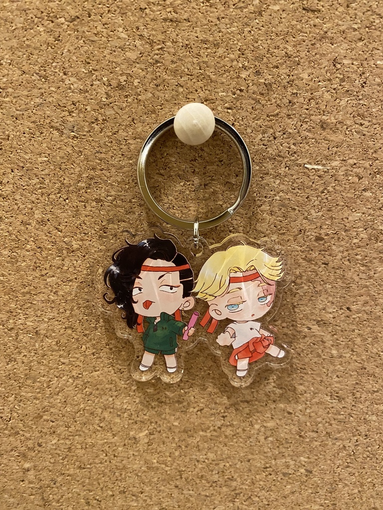 運動会アクリルキーホルダー他