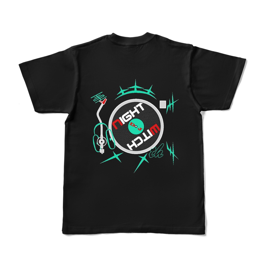 ナイトウィッチDJ 10周年Tシャツ DJ PRIN ver.