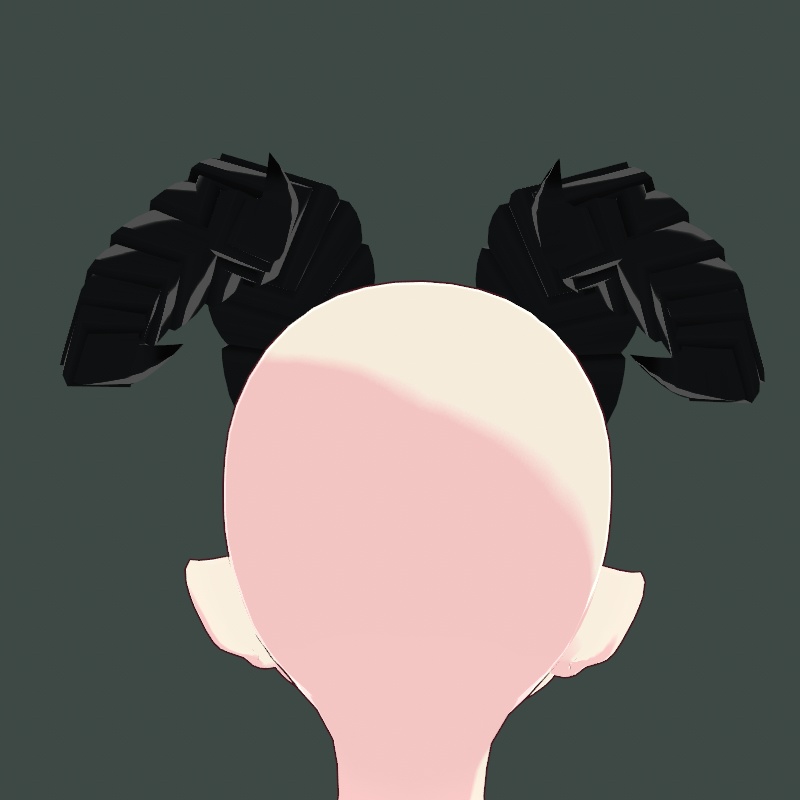 Spiked Horns (Black)